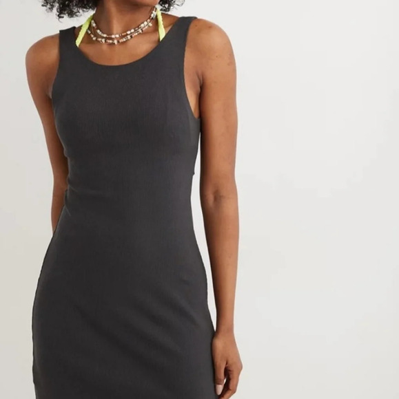 Aerie ribbed cut out  reversible mini dress SZ S 9 - Picture 13 of 13